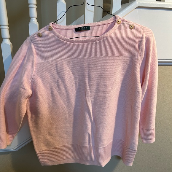 Cute pink Ralph Lauren sweater - Picture 1 of 2